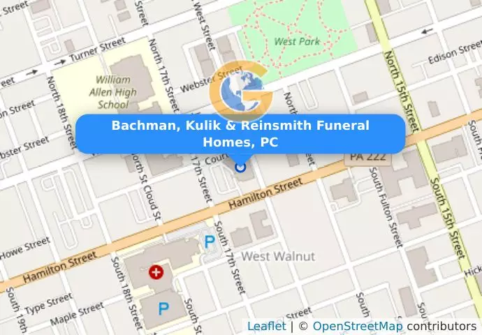 Bachman, Kulik & Reinsmith Funeral Homes, PC